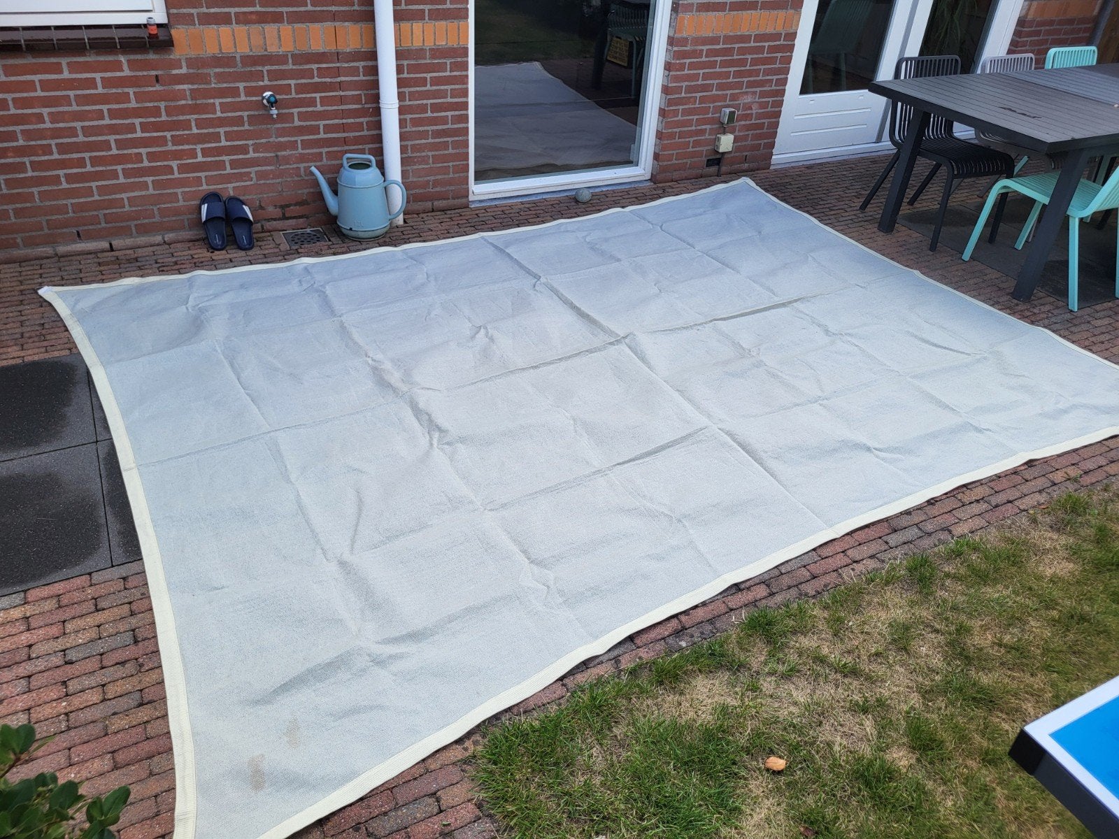 Schaduwdoek/Zonnedoek 250x360 cm, Ophalen of Verzenden, Gebruikt