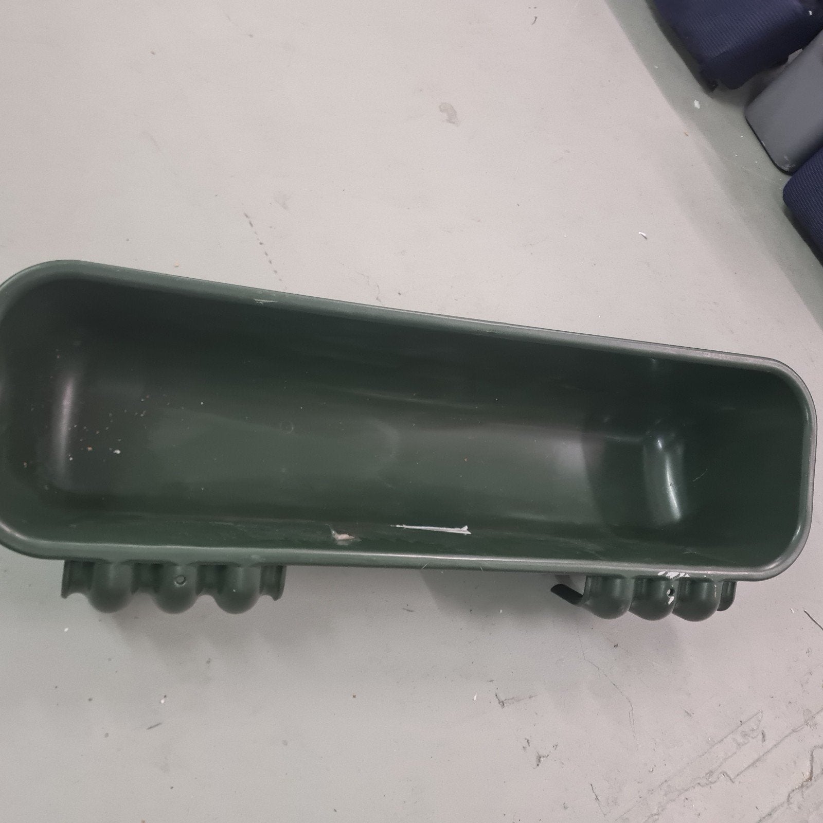 Grote groene plantenbak - 42 liter, Kunststof, Gebruikt, 100 cm of meer, Ophalen of Verzenden