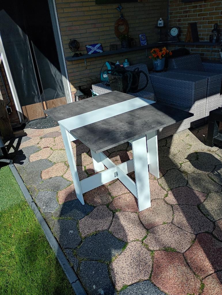Eettafel  Leen Bakker, Huis en Inrichting, Tafels | Eettafels, Ophalen, Overige materialen, 100 tot 150 cm, 50 tot 100 cm