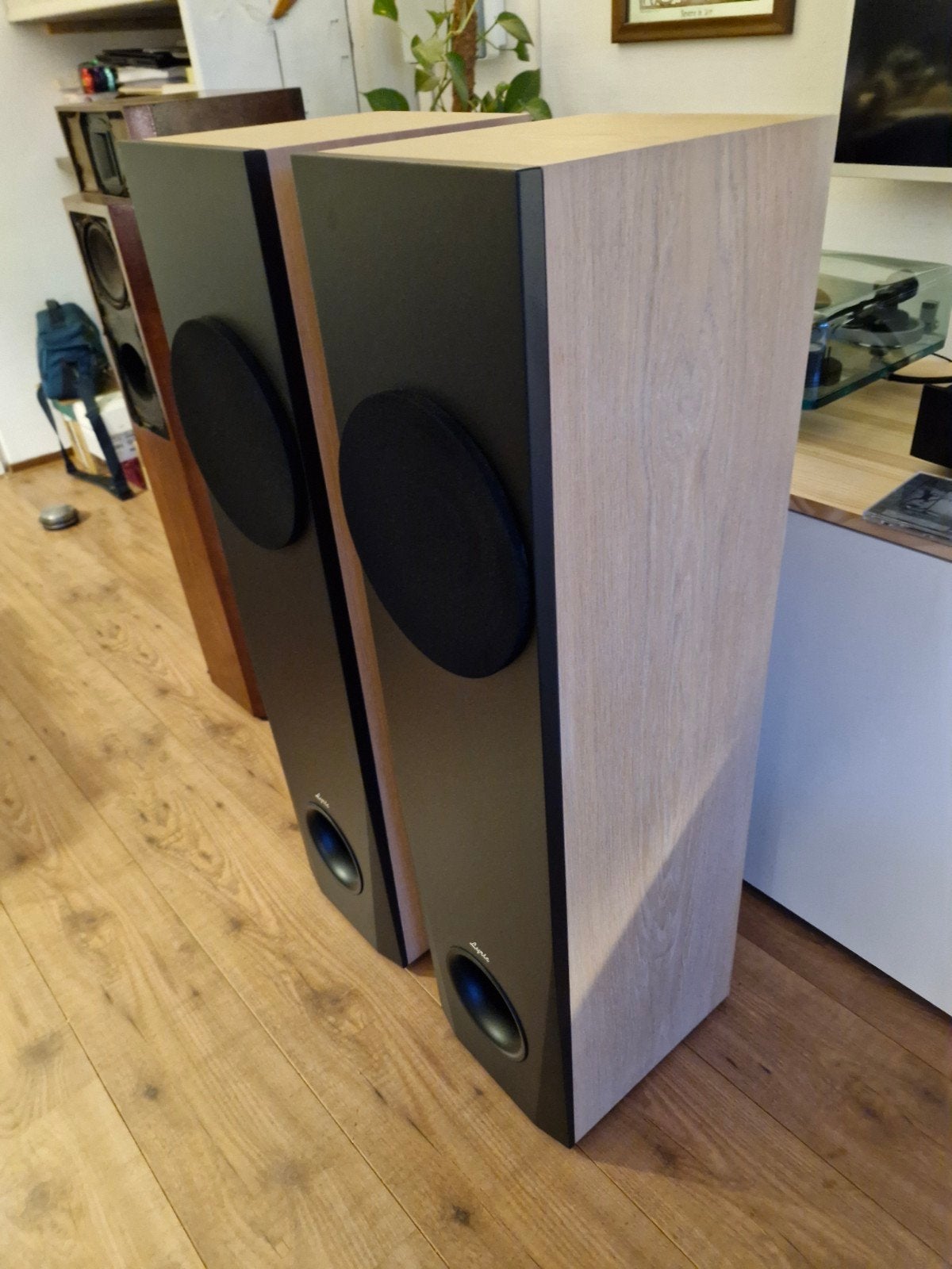 Lyritech Moon River 8 top high end luidsprekers!!!!, Audio, Tv en Foto, Luidsprekers, Zo goed als nieuw, 60 tot 120 watt, Front, Rear of Stereo speakers