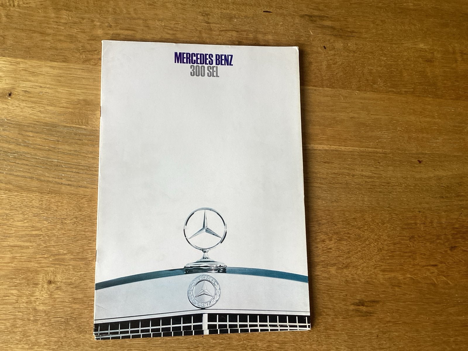 Mercedes-Benz 300 SEL Brochure (Jaren '60), Ophalen of Verzenden, Gelezen, Mercedes