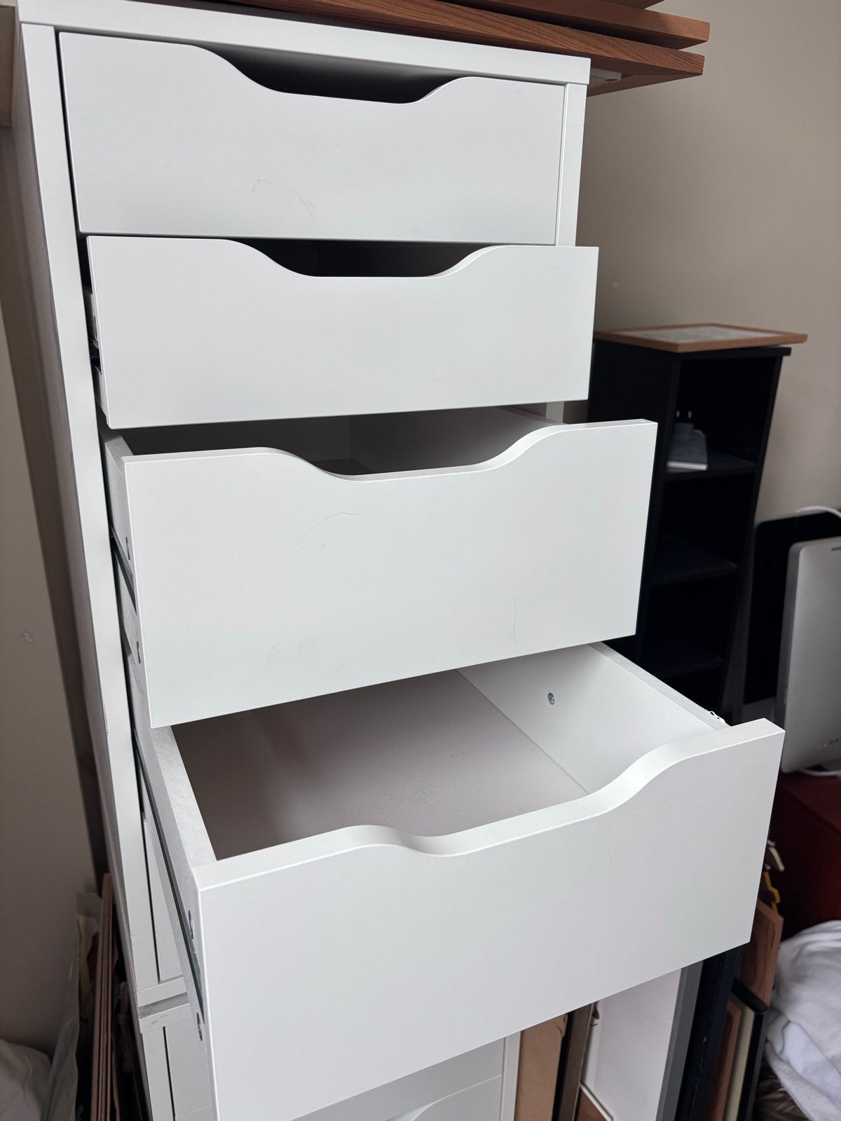 2x IKEA ALEX ladekasten in goede staat, Ophalen, Overige materialen, Minder dan 50 cm, 5 laden of meer