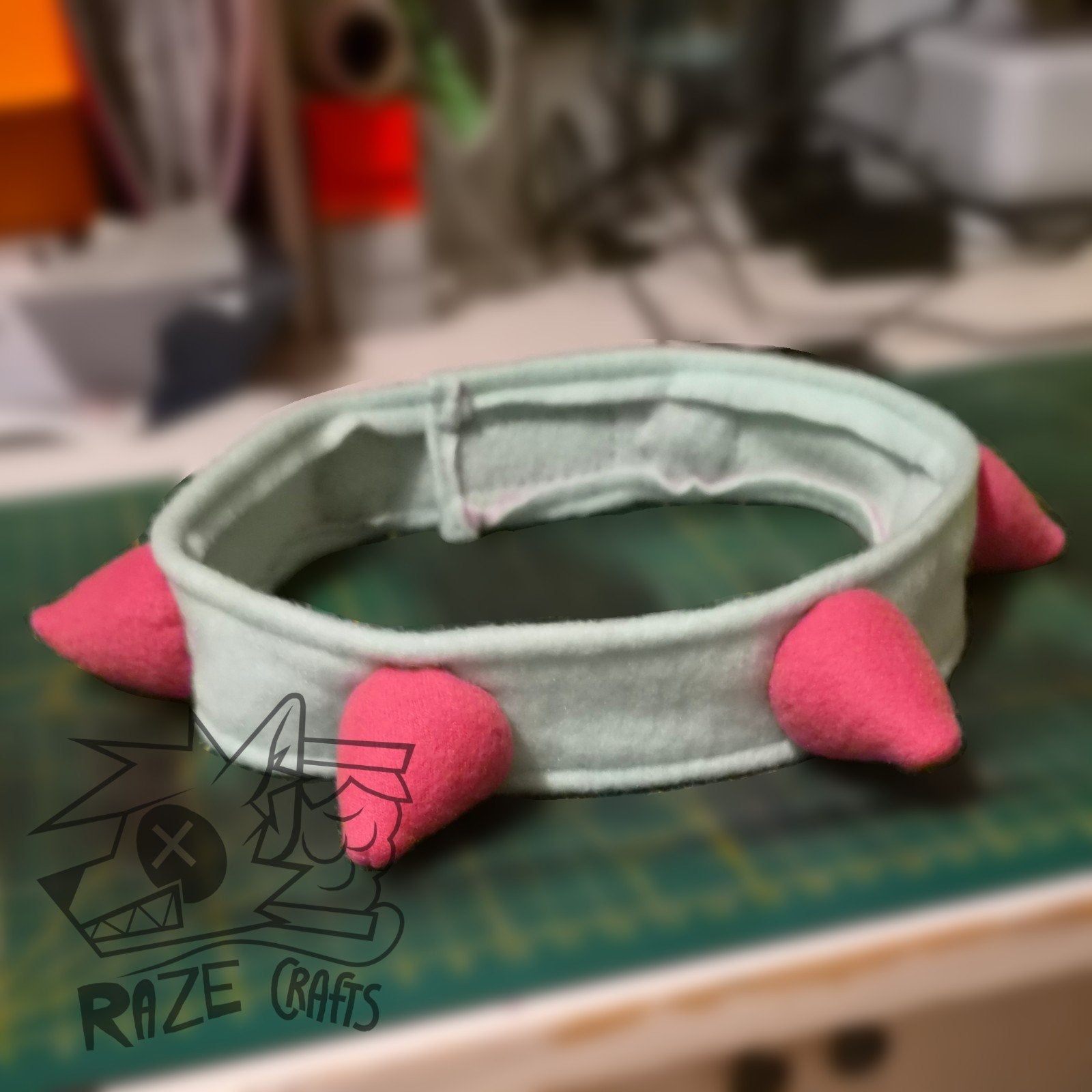 Spiked fursuit collar, Ophalen of Verzenden, Nieuw, Accessoires