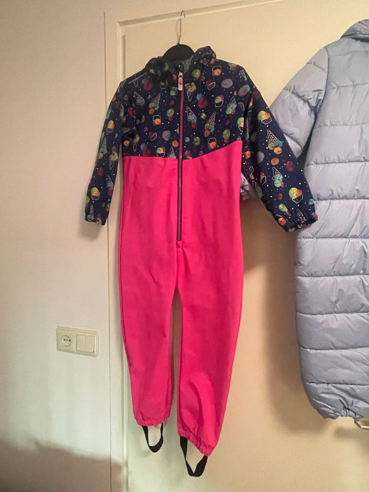 Kinder skipak/regenpak mt. 110/116, Kleding | Dames, Wintersportkleding, Ophalen of Verzenden, Zo goed als nieuw, Maat 34 (XS) of kleiner