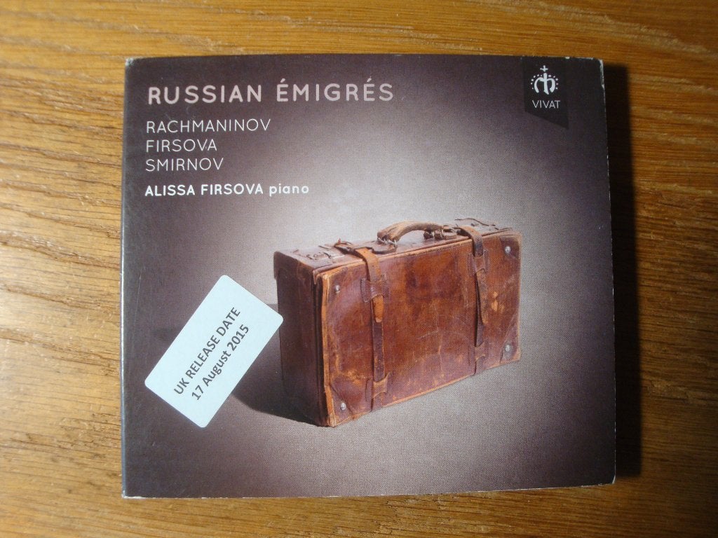 Russian Émigrés - Rachmaninov, Firsova, Smirnov, Modernisme tot heden, Ophalen of Verzenden, Inclusief boekje, Pianomuziek