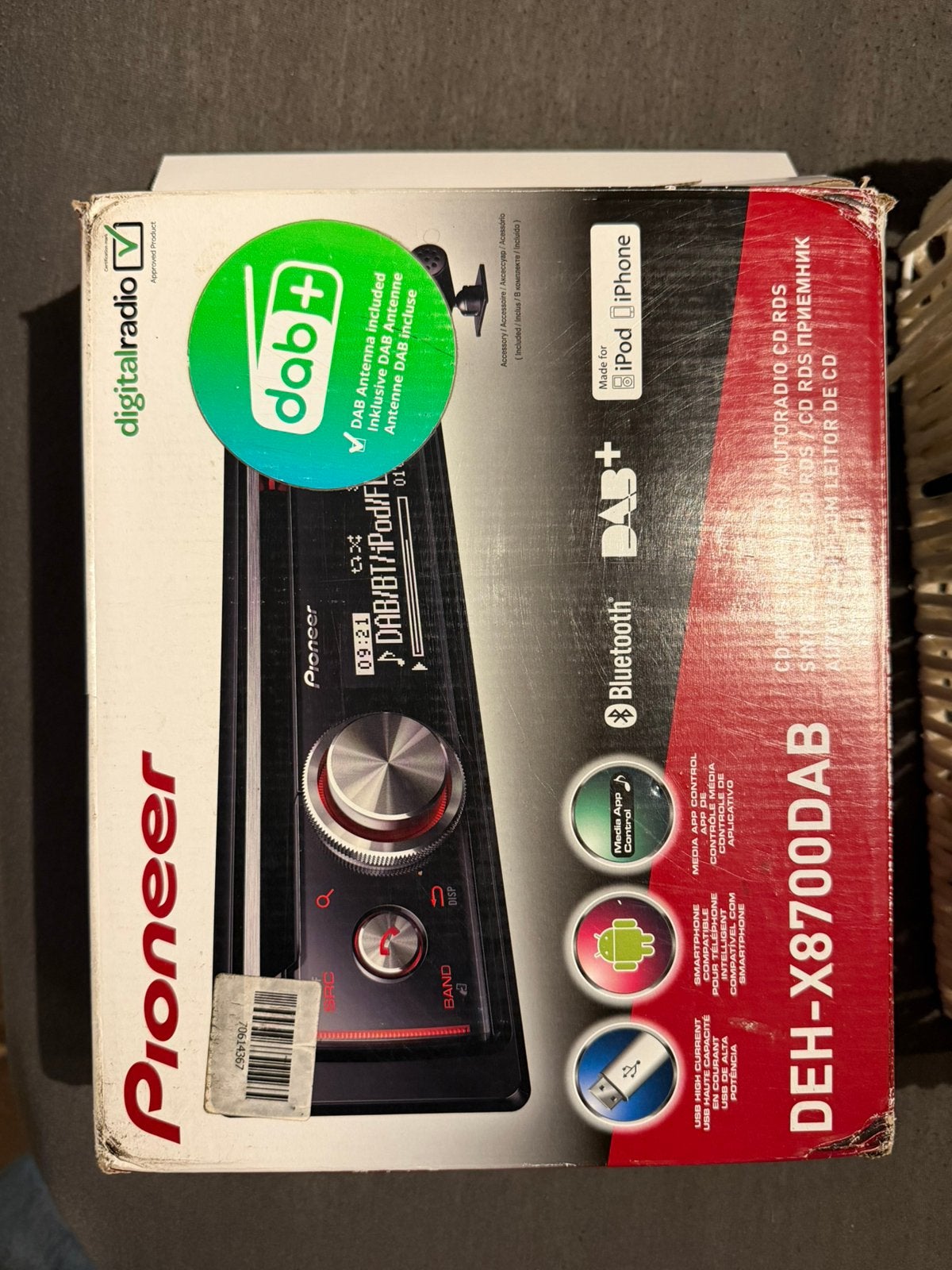 Pioneer DEH-X8700DAB, Ophalen, Zo goed als nieuw