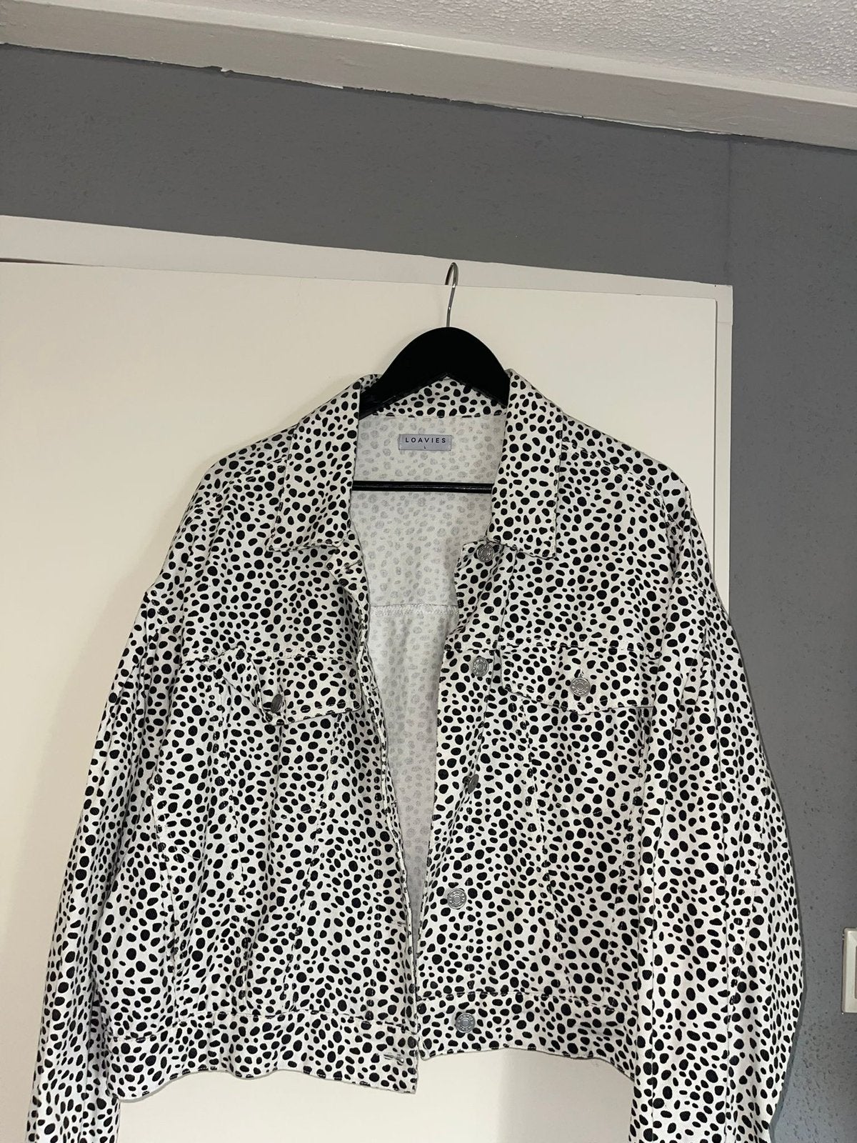 Zgan spijkerjasje Loavies maat L, Kleding | Dames, Ophalen of Verzenden, Zo goed als nieuw, Maat 38/40 (M), Blauw