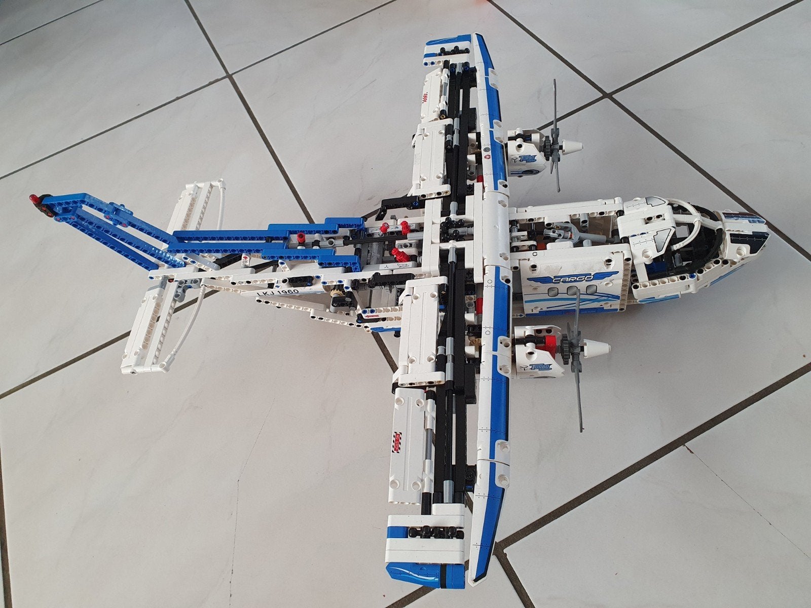 Lego Technic Vliegtuig 42025 - Cargo Vliegtuig, Ophalen of Verzenden, Zo goed als nieuw, Lego