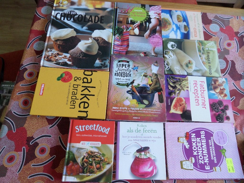 10 kookboeken, nieuwstaat en zo goed als nieuw!, Boeken, Kookboeken, Ophalen of Verzenden, Zo goed als nieuw, Overige gebieden
