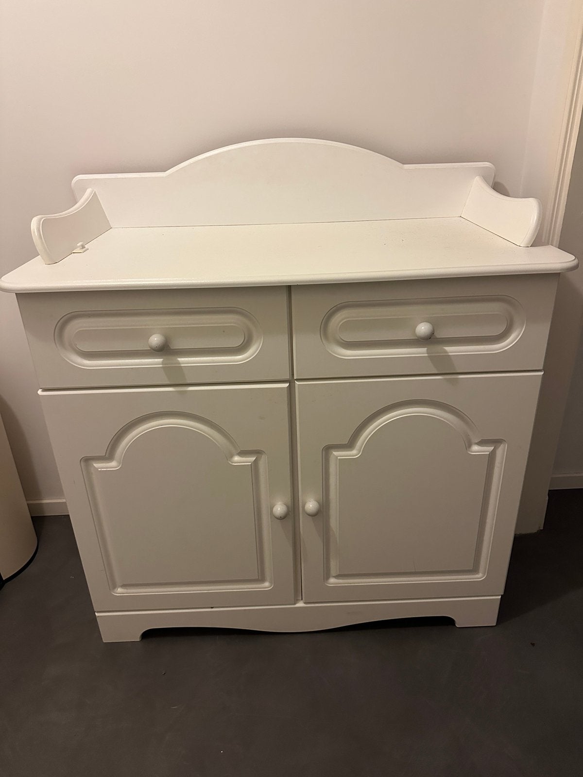Witte Commode, Ophalen, Gebruikt, 50 tot 70 cm, 100 cm of meer