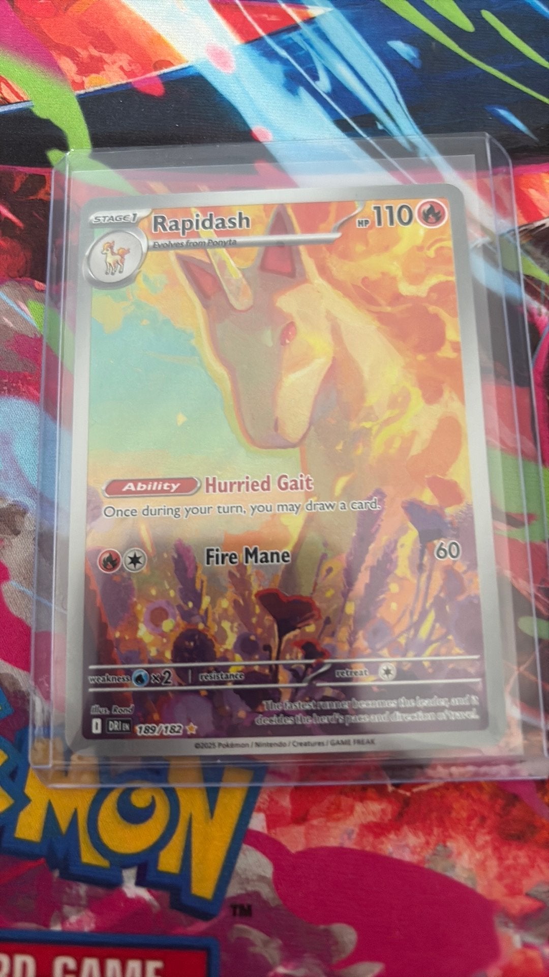 Rapidash Dri 189/182, Ophalen, Zo goed als nieuw