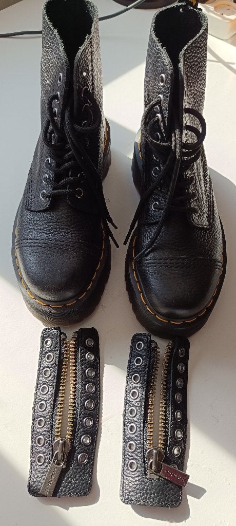 Dr. Martens zgan mt. 38, Zwart, Overige typen, Ophalen of Verzenden, Dr. Martens