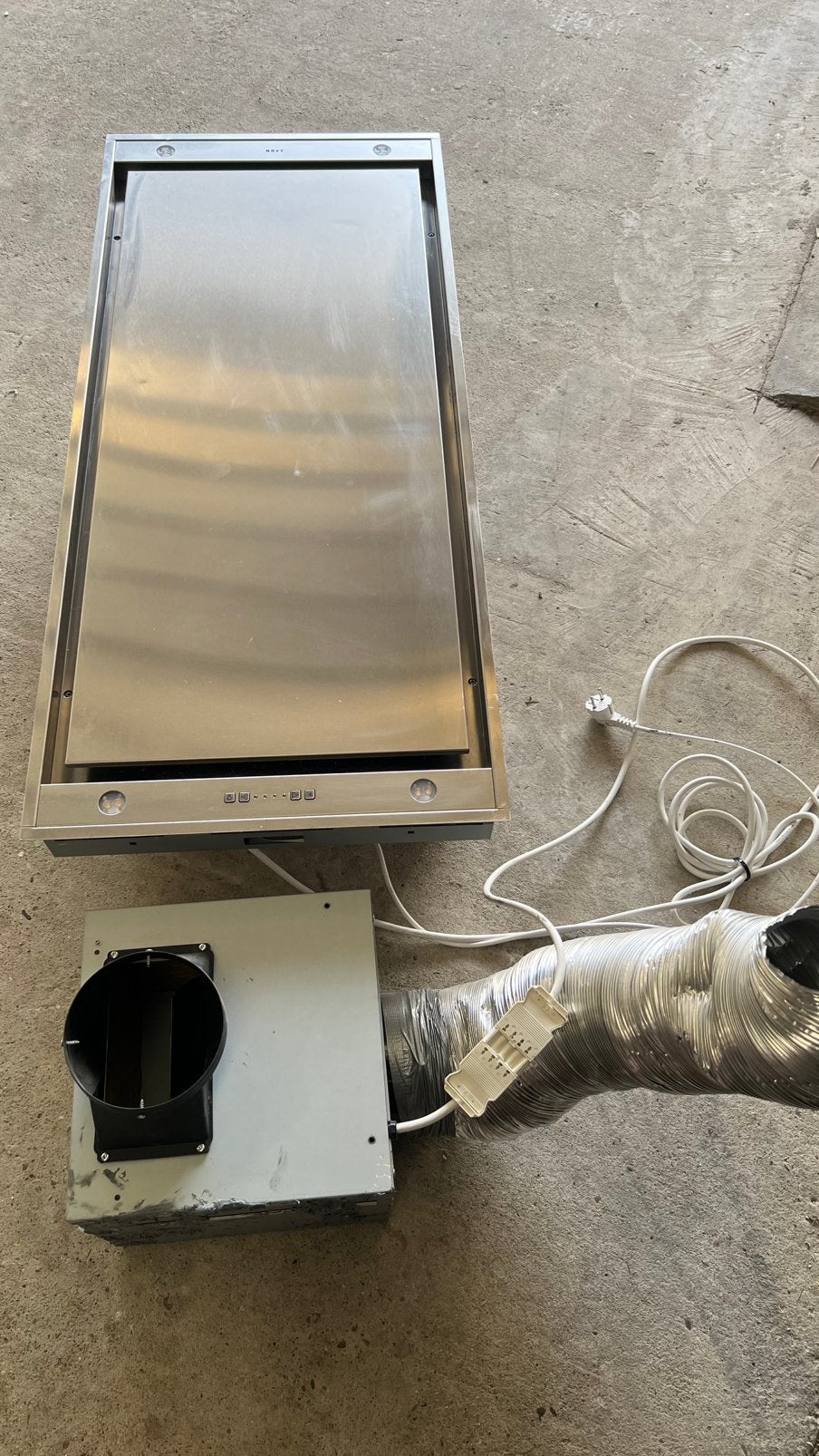 Novy dampkap, Ophalen, Zo goed als nieuw, Inbouw, Onderbouw afzuigkap