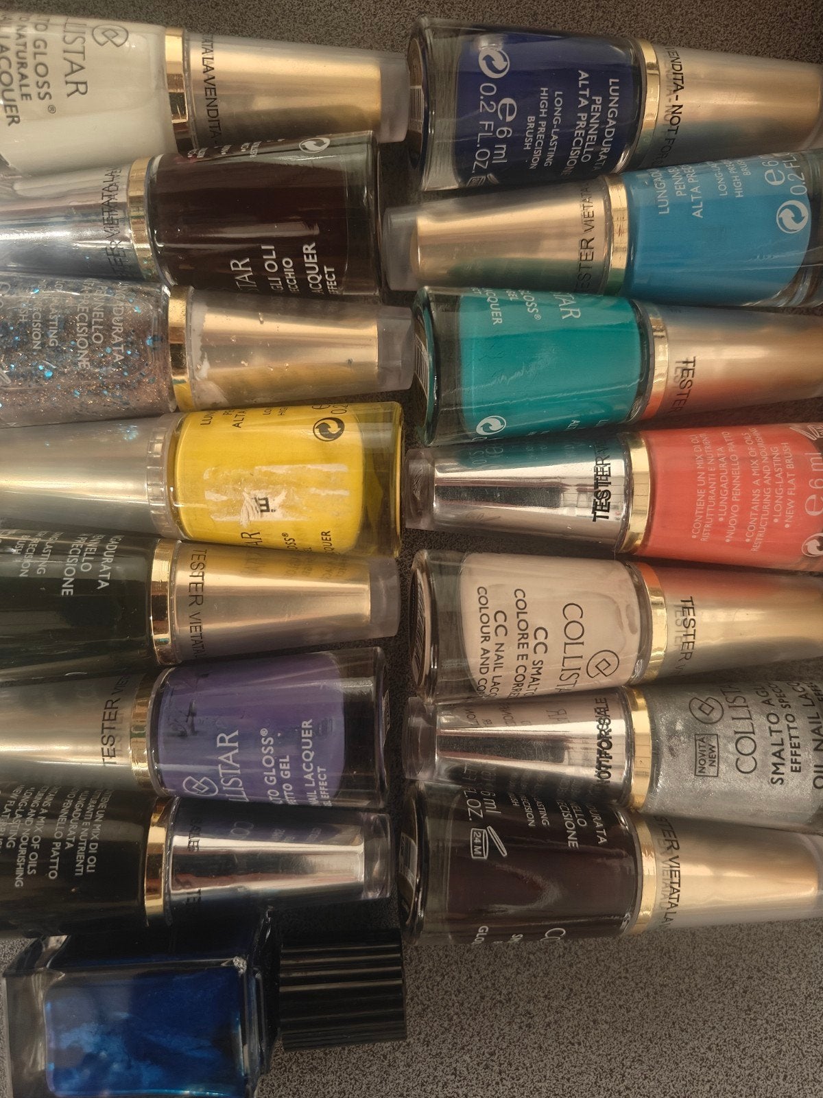 Partij nagellak Collistar en YSL, Zo goed als nieuw, Verzenden, Blauw, Handen en Nagels