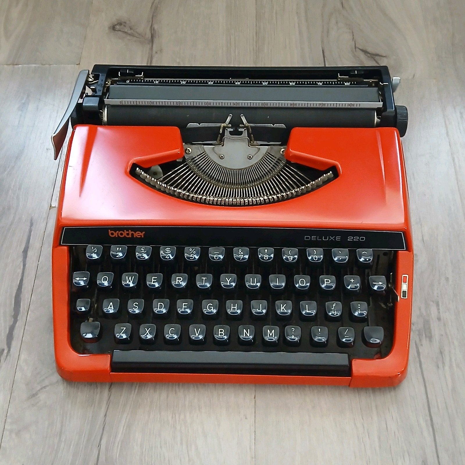 Brother de luxe 220 typmachine, Ophalen, Gebruikt