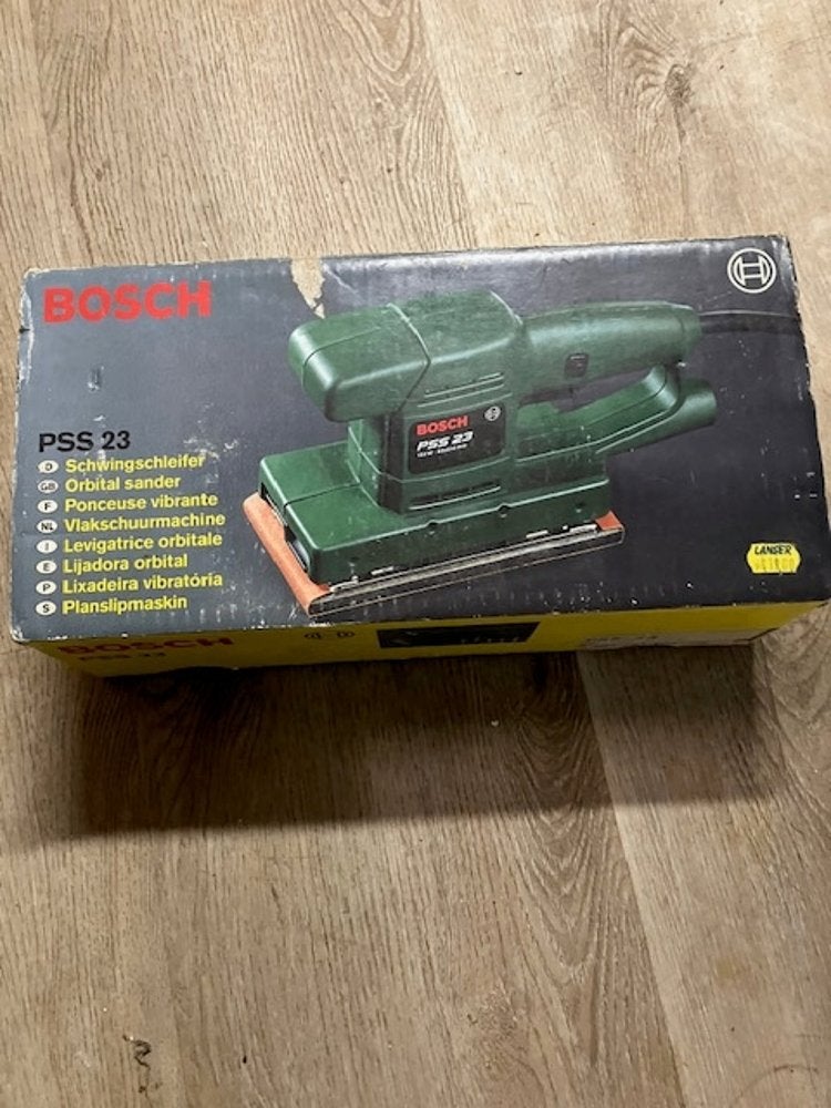Schuurmachine (Bosch), Ophalen, Zo goed als nieuw, Minder dan 600 watt, Vlakschuurmachine