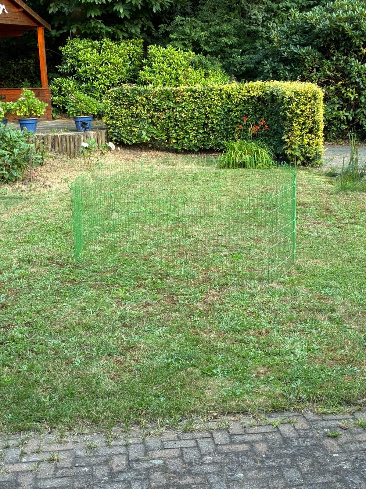 Buitenren voor konijn of cavia., Dieren en Toebehoren, Knaagdieren en Konijnen | Hokken en Kooien, 110 cm of meer, Zo goed als nieuw
