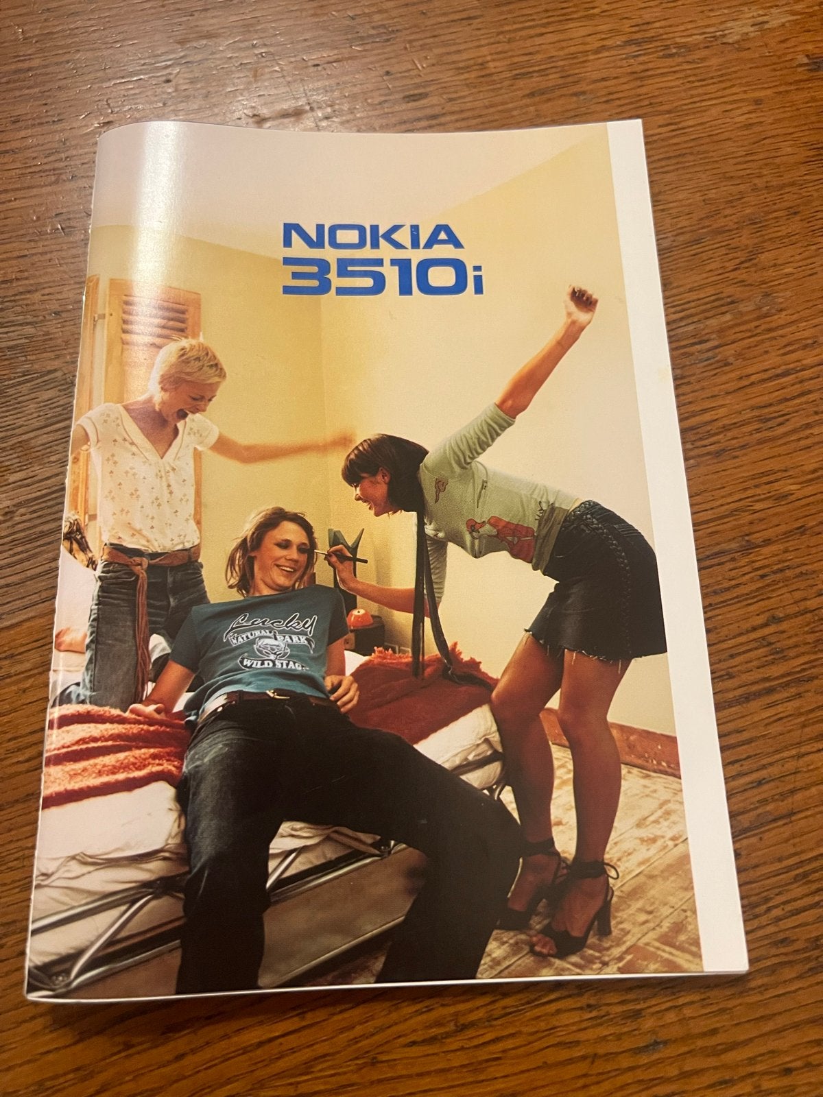 Nokia 3510i Boekje / Handleiding - Nette staat, Ophalen of Verzenden, Zo goed als nieuw, Overige typen, Nokia