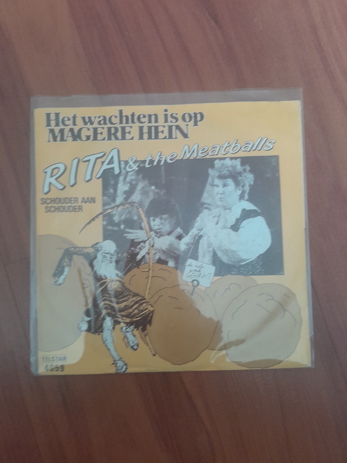 Rita & The Meatballs Het wachten is op magere Hein, Ophalen of Verzenden, Gebruikt, Overige formaten, Levenslied of Smartlap