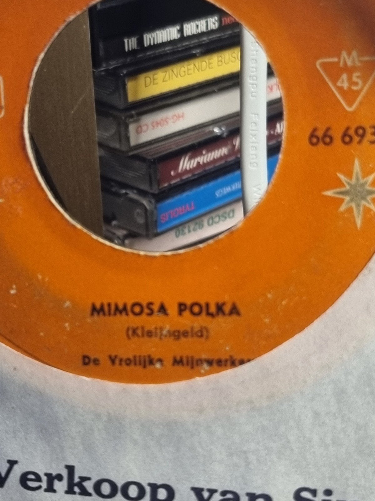 Mooi oud singeltje, Ophalen, Gebruikt