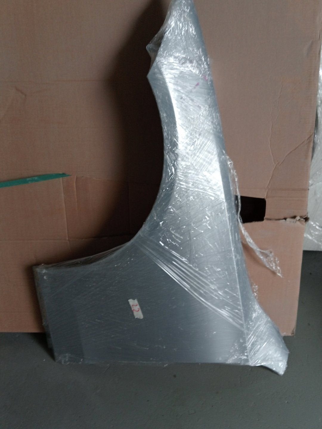 Mercedes W206 C Klasse spatbord scherm, Gebruikt, -, Links, Ophalen of Verzenden