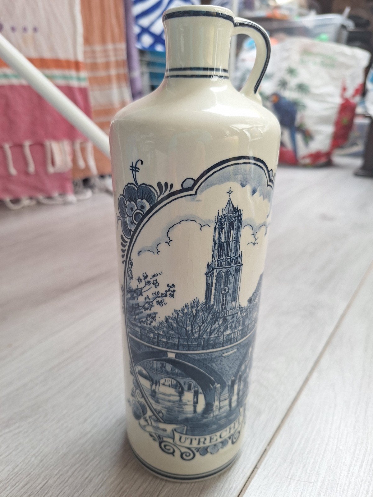 Royal Goedewaagen Blue Delft Holland Utrecht fles, Ophalen of Verzenden