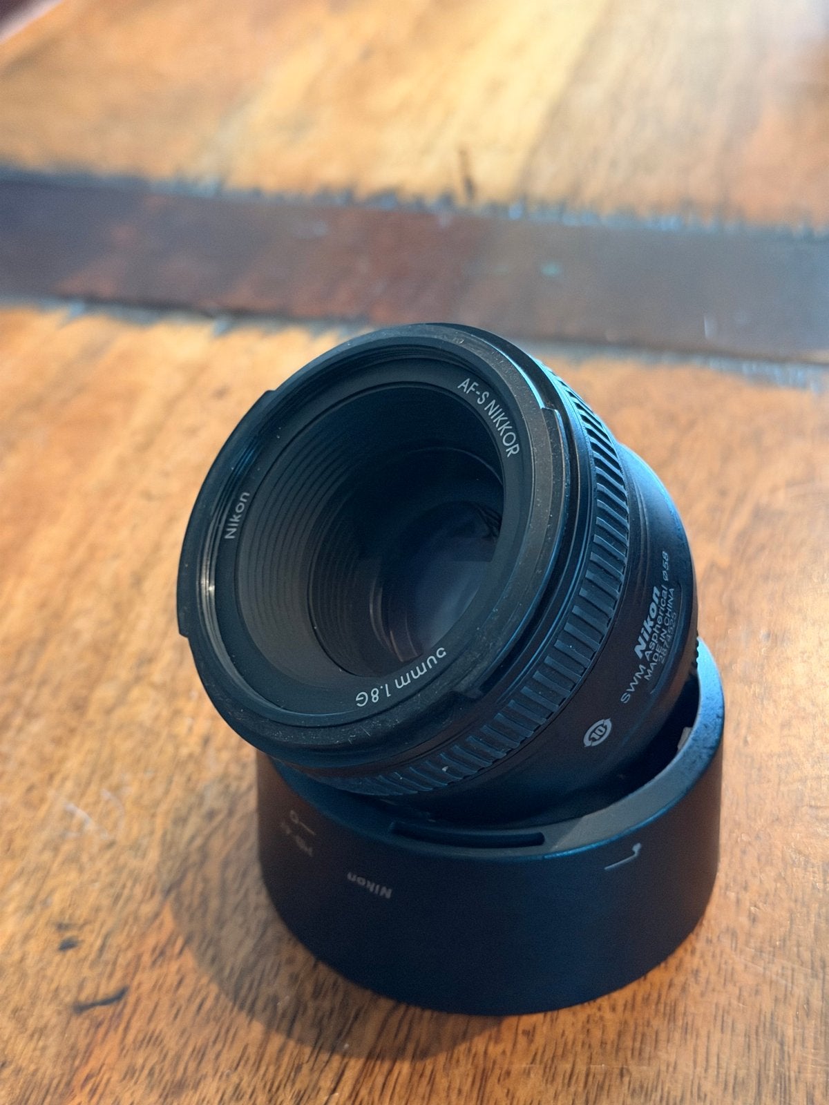 Nikon AF-S Nikkor 50mm 1.8G objectief, Audio, Tv en Foto, Autofocus, Nikon, Ophalen of Verzenden, Zo goed als nieuw