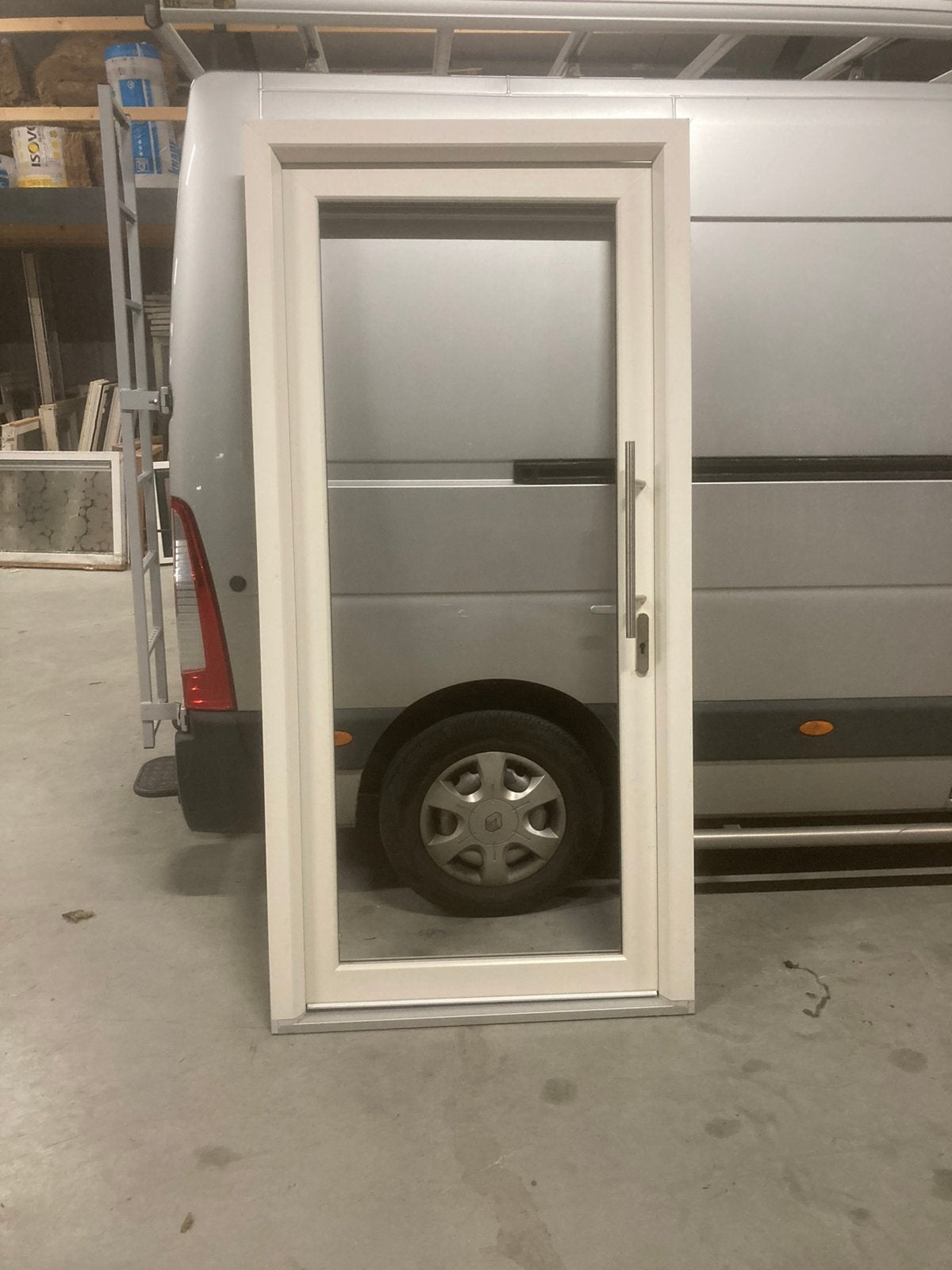 Kunststof kozijn met voordeur 1115*2315, Ophalen, Kunststof, 1 tot 2 meter, Minder dan 3 meter