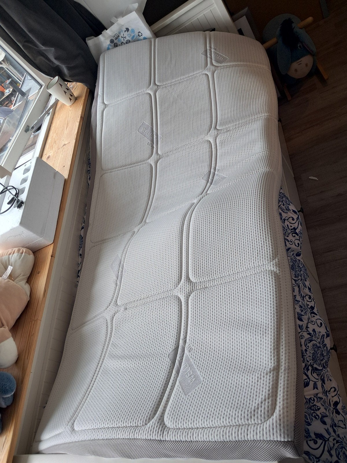 Wellpur Gold T65 Matras 90x200 cm - Zo goed als nieuw, Ophalen, 90 cm, Eenpersoons, Zo goed als nieuw
