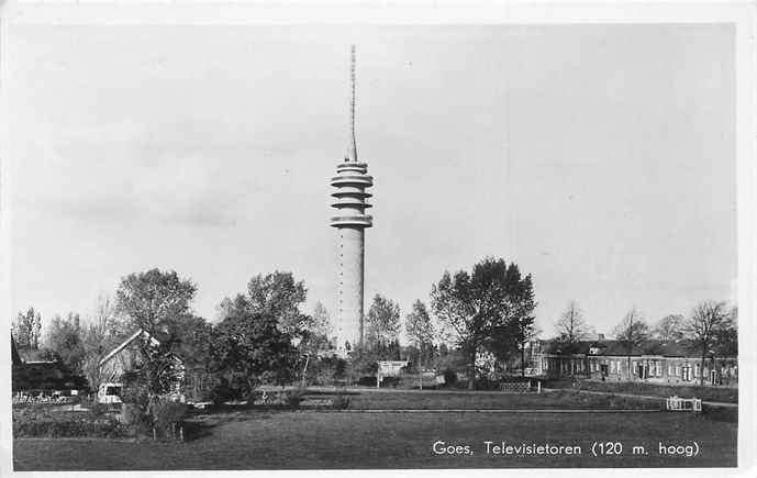 301-236-007 Goes Televisietoren, Verzenden, Voor 1920, Zeeland
