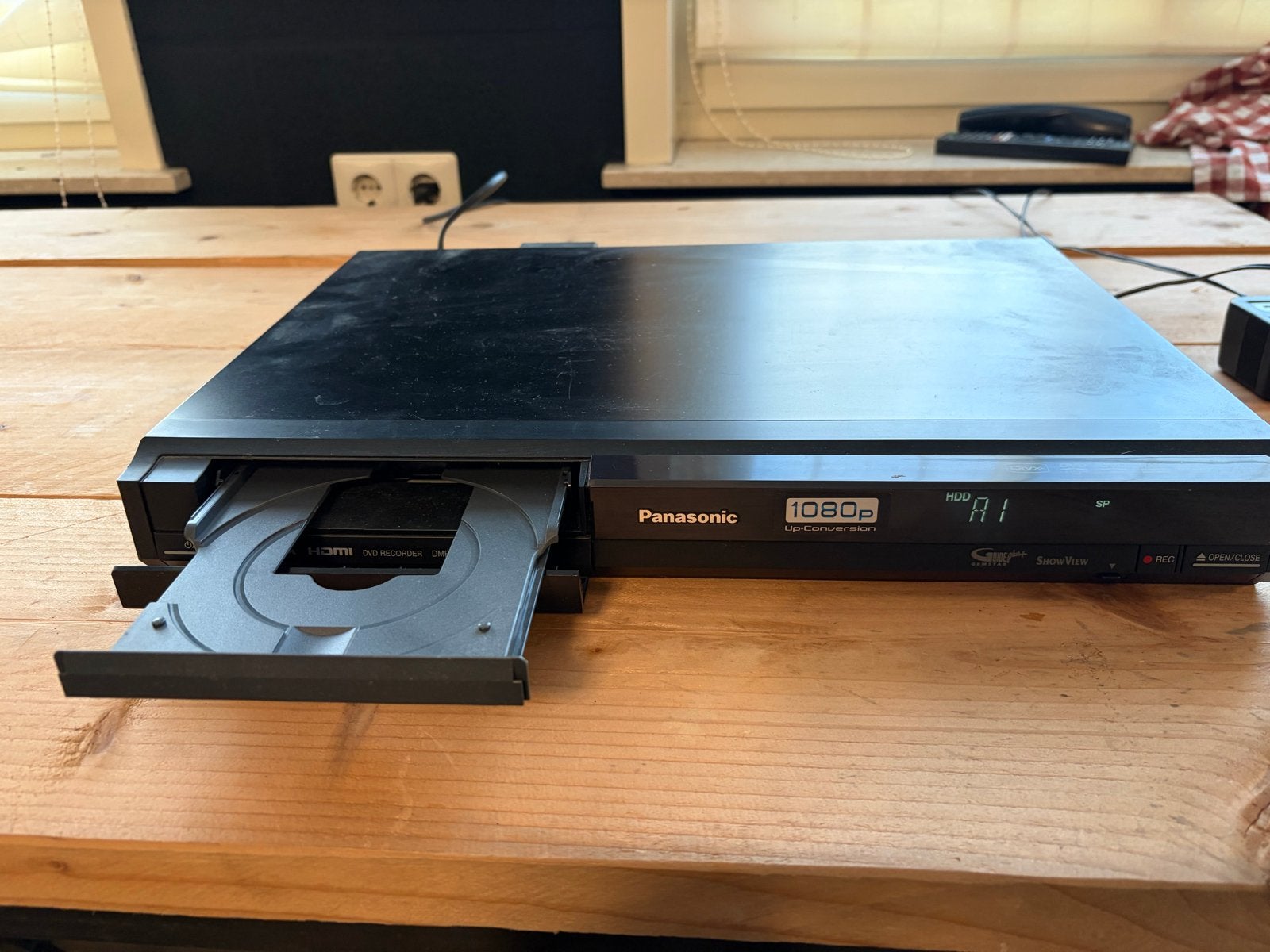 Panasonic DMR-EH57 DVD Recorder met Harddisk, Ophalen, Gebruikt, Panasonic, Met harddisk