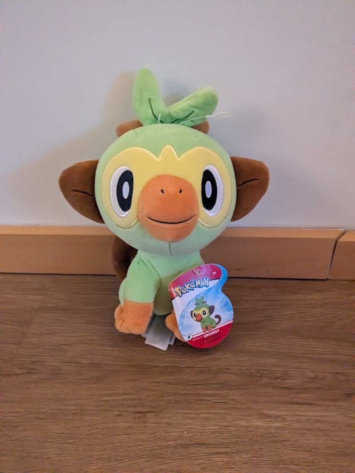 Echte Pokémon Grookey knuffel, Pokémon, Ophalen, Nieuw, Overige typen