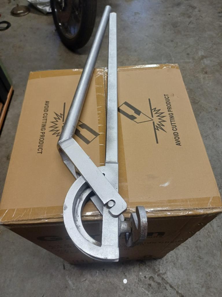 Buigijzer 15mm en 22mm - In prima staat, Ophalen of Verzenden, Gebruikt