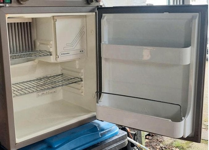 Koelkast camper electrolux 12V 230V Gas koelkastje diverse, Ophalen, Gebruikt
