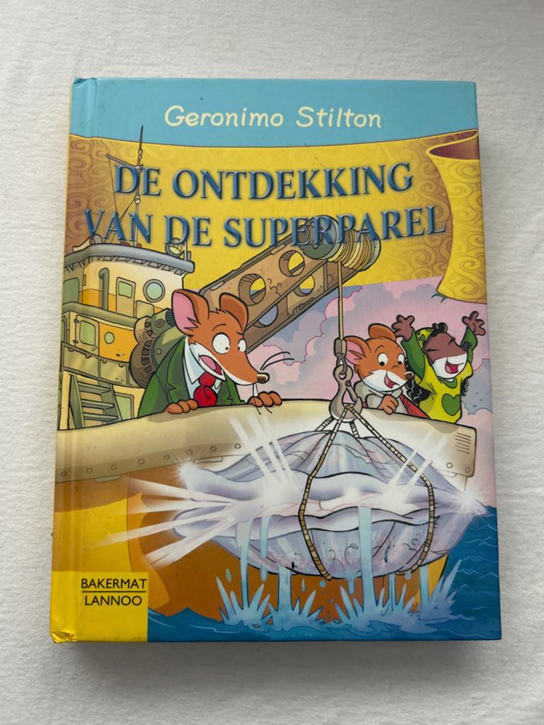 Geronimo Stilton: De Ontdekking van de Superparel, Ophalen of Verzenden, Fictie algemeen