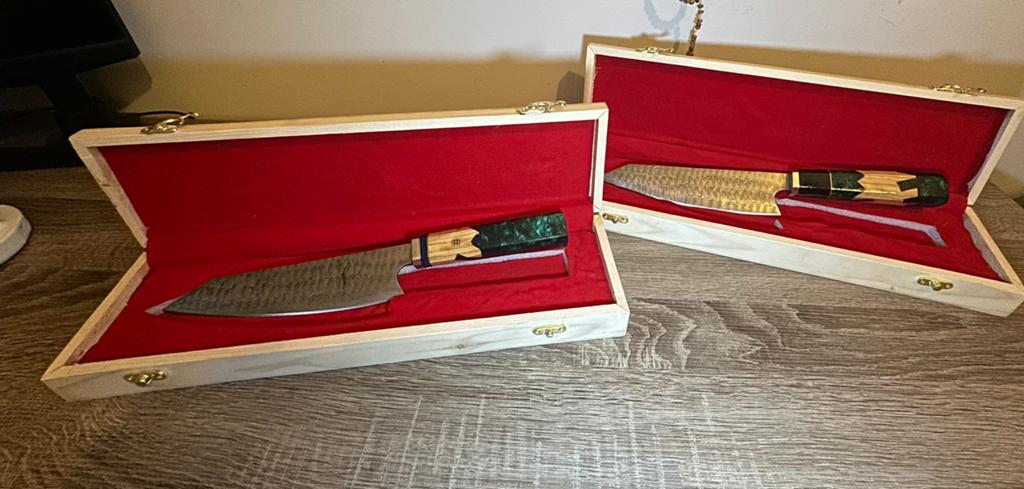 NIEUWE Japanse stijl Kiritsuke chef mes met luxe doos, Huis en Inrichting, Keuken | Keukenbenodigdheden, Ophalen of Verzenden