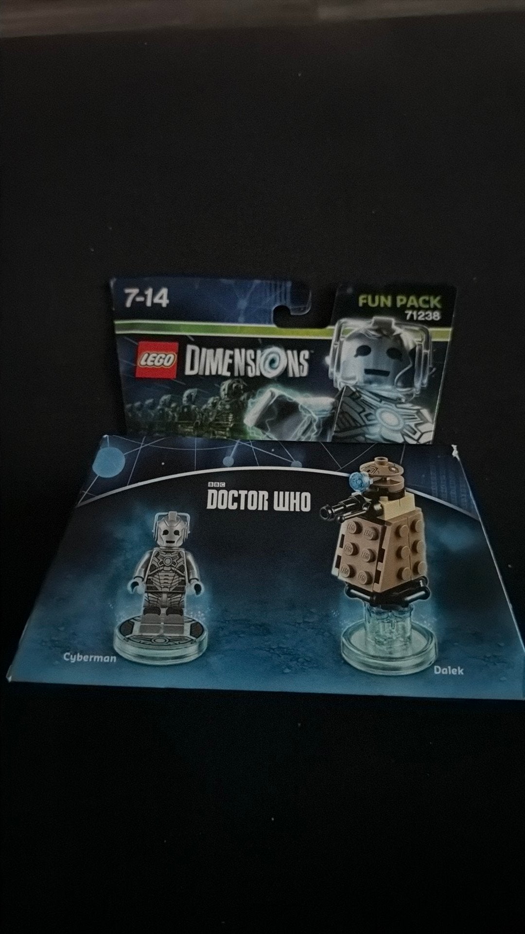 LEGO Dimensions Doctor Who Fun Pack 71238 Cyberman Dalek, Kinderen en Baby's, Speelgoed | Duplo en Lego, Ophalen, Overige thema's