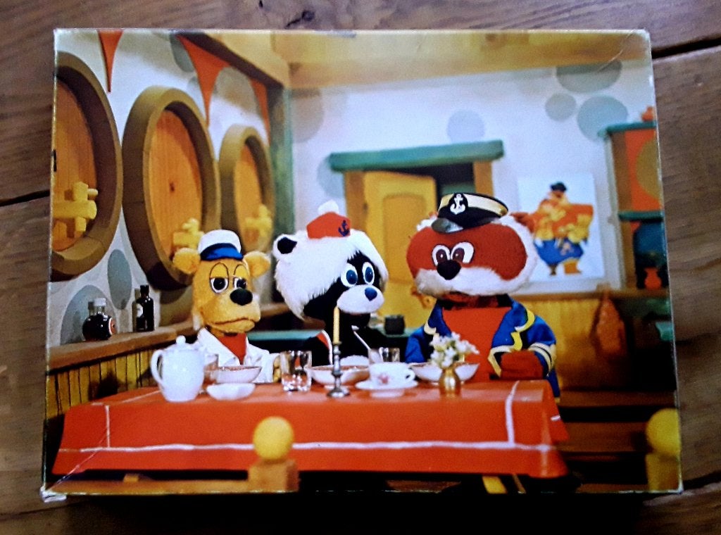 De Bereboot - vintage - retro - legpuzzel - puzzel - (1975), Ophalen of Verzenden, Meer dan 50 stukjes, Gebruikt, 6 jaar of ouder