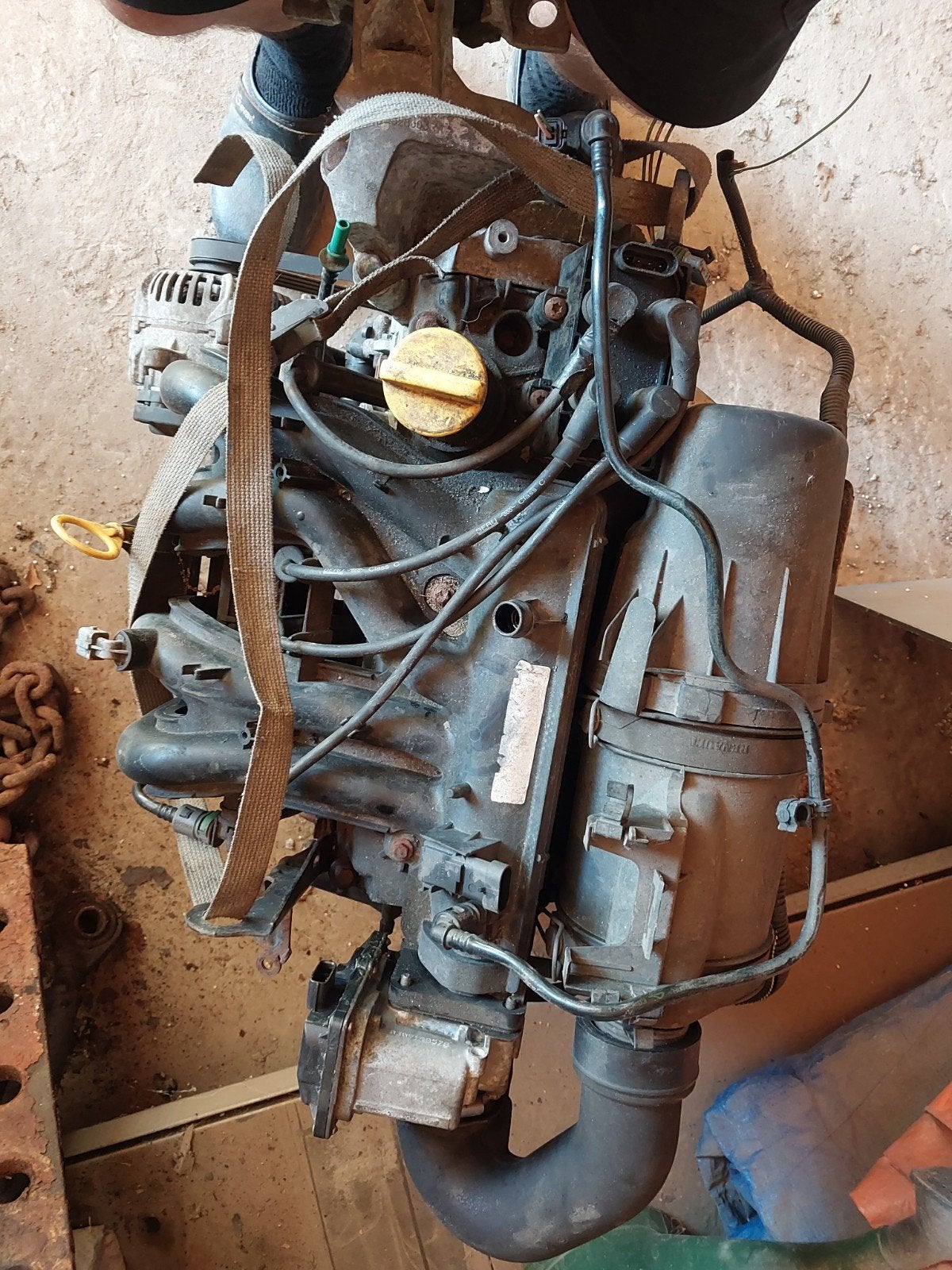 Renault Twingo Fase 2 1.2 motor (D7F), Ophalen of Verzenden, Renault