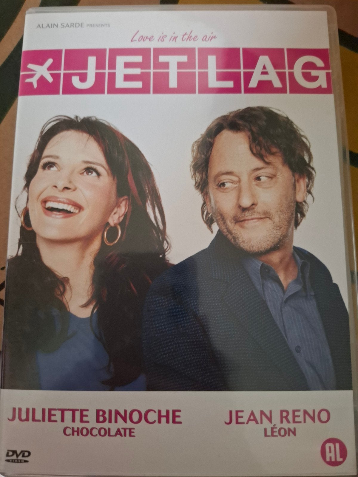 Jetlag DVD met Juliette Binoche en Jean Reno, Ophalen of Verzenden