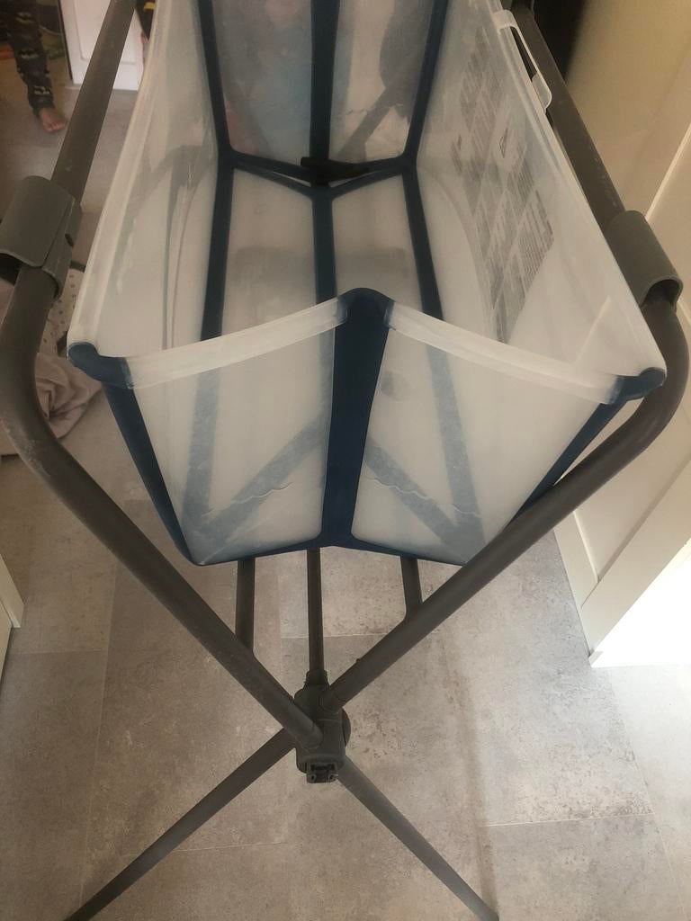 Opvouwbare babybadje, Kinderen en Baby's, Badjes en Verzorging, Ophalen of Verzenden, Zo goed als nieuw, Badje