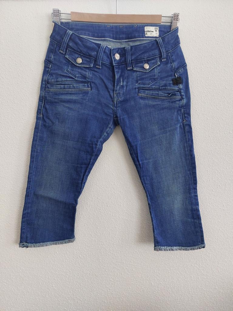 Capri jeans merk G-Star, maat 25, Kleding | Dames, Blauw, Overige jeansmaten, Ophalen of Verzenden, G-STAR RAW
