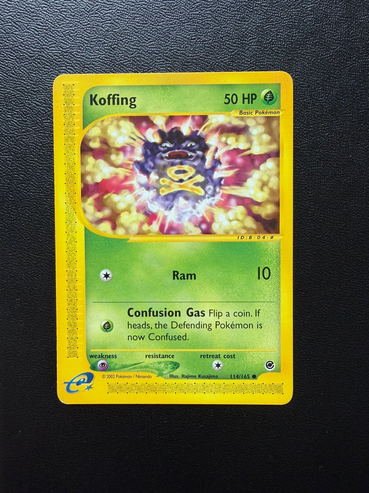 Pokémon Koffing 114/165, Ophalen of Verzenden, Zo goed als nieuw, Losse kaart