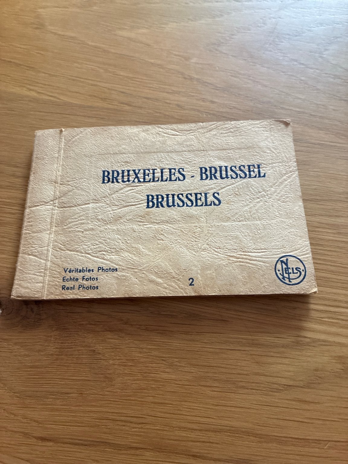 Vintage fotoalbum Brussel Bruxelles Brussels Ern. Thill, Verzenden, 1940 tot 1960, Gebruikt