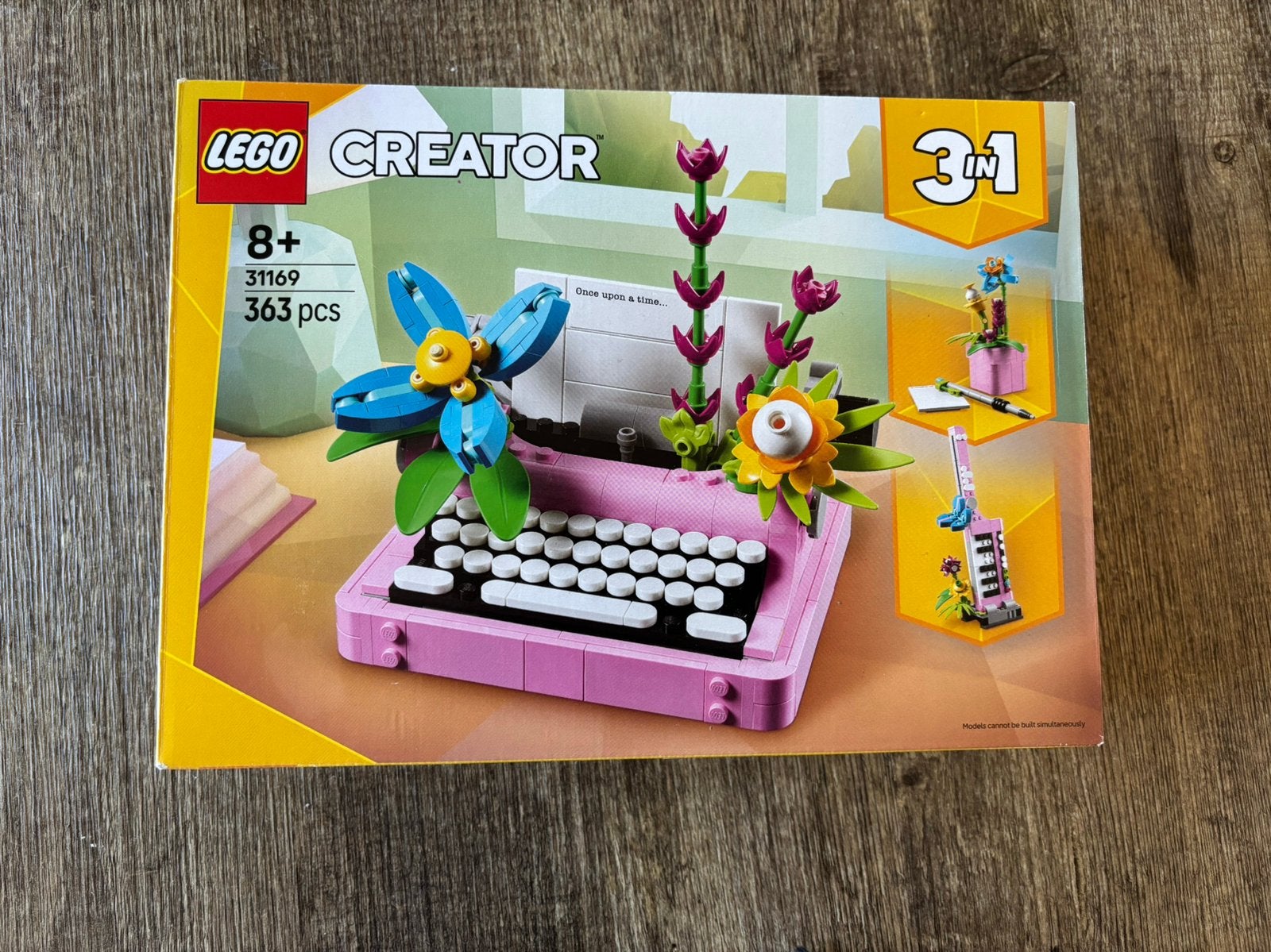 Lego 31169 creator typemachine met bloemen, Ophalen, Zo goed als nieuw