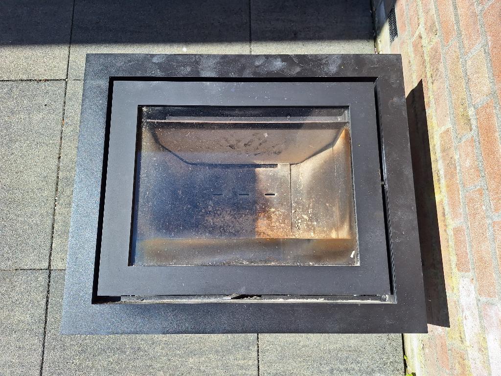 Inbouw haard, Huis en Inrichting, Ophalen, Gebruikt, Inbouwhaard, Houthaard