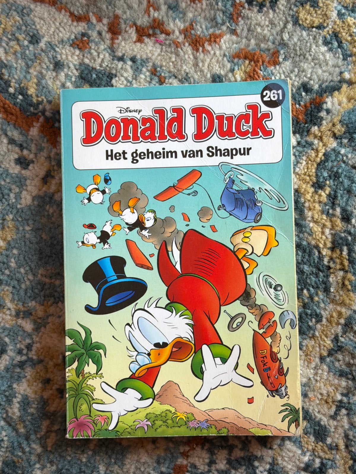Donald Duck Pocket 261: Het geheim van Shapur, Eén stripboek, Ophalen, Gelezen