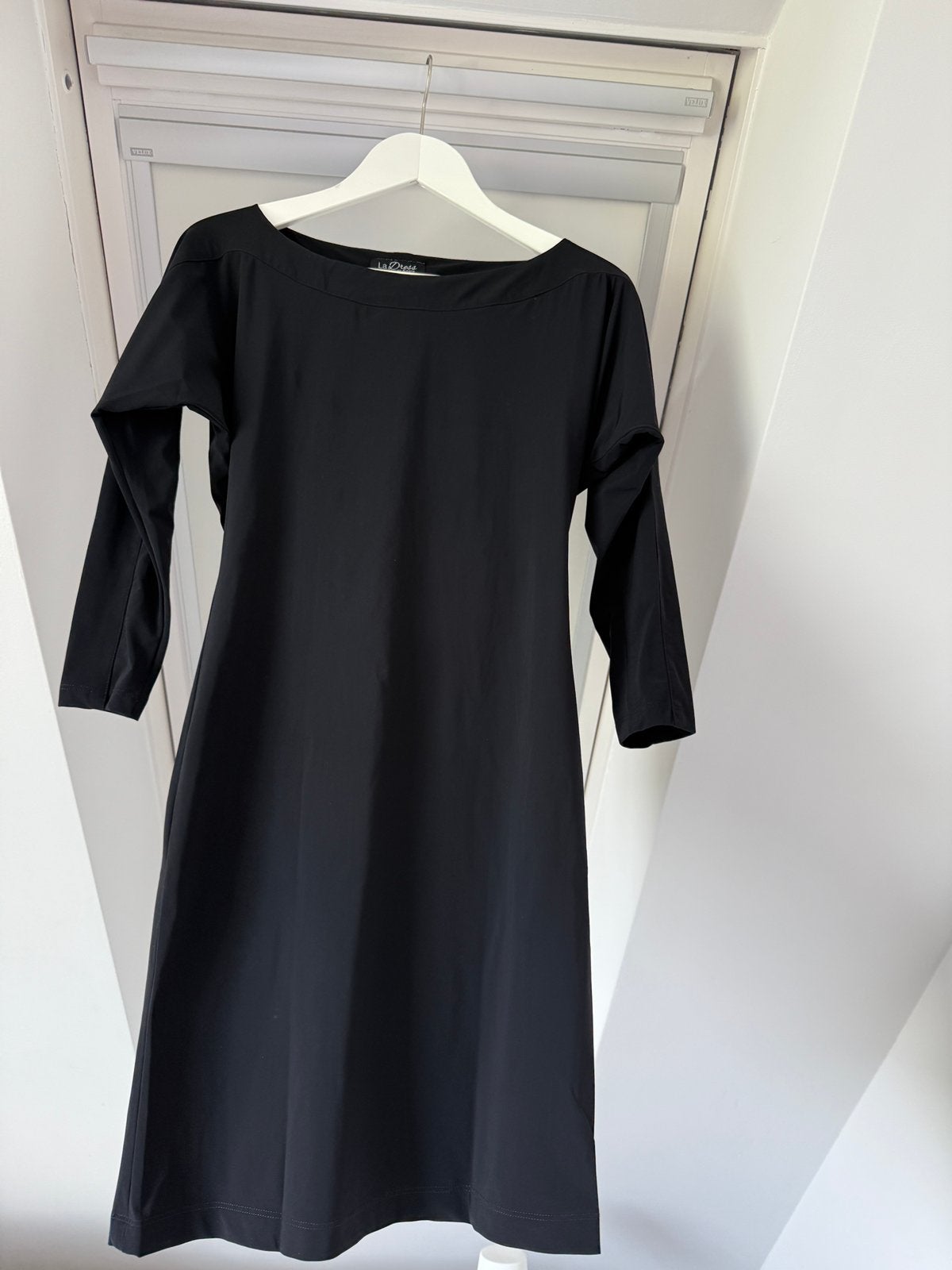 LaDress jurk caroline zwart maat XXS, Kleding | Dames, Zwart, Ophalen of Verzenden, Zo goed als nieuw, Maat 34 (XS) of kleiner