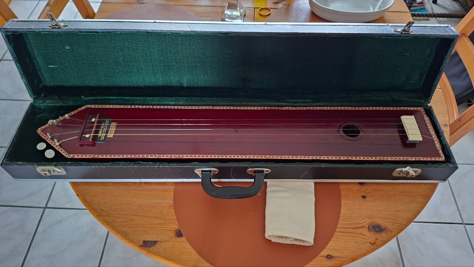 Rikki Ram Bishan Dass Box Tanpura - Indiase snaarinstrument, Ophalen, Zo goed als nieuw, Overige typen