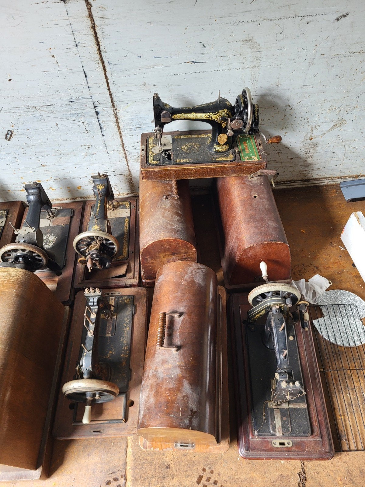 18 Antieke Naaimachines - Pfaff, Singer en meer, Ophalen of Verzenden